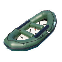 Bris 9.8ft Inflatable White Water River Raft 2 Person Self Bailing Raft